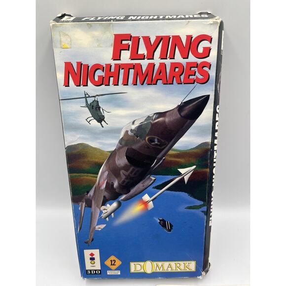 Flying Nightmares 3DO OVP Longbox With Game & Manual - Picture 3 of 13
